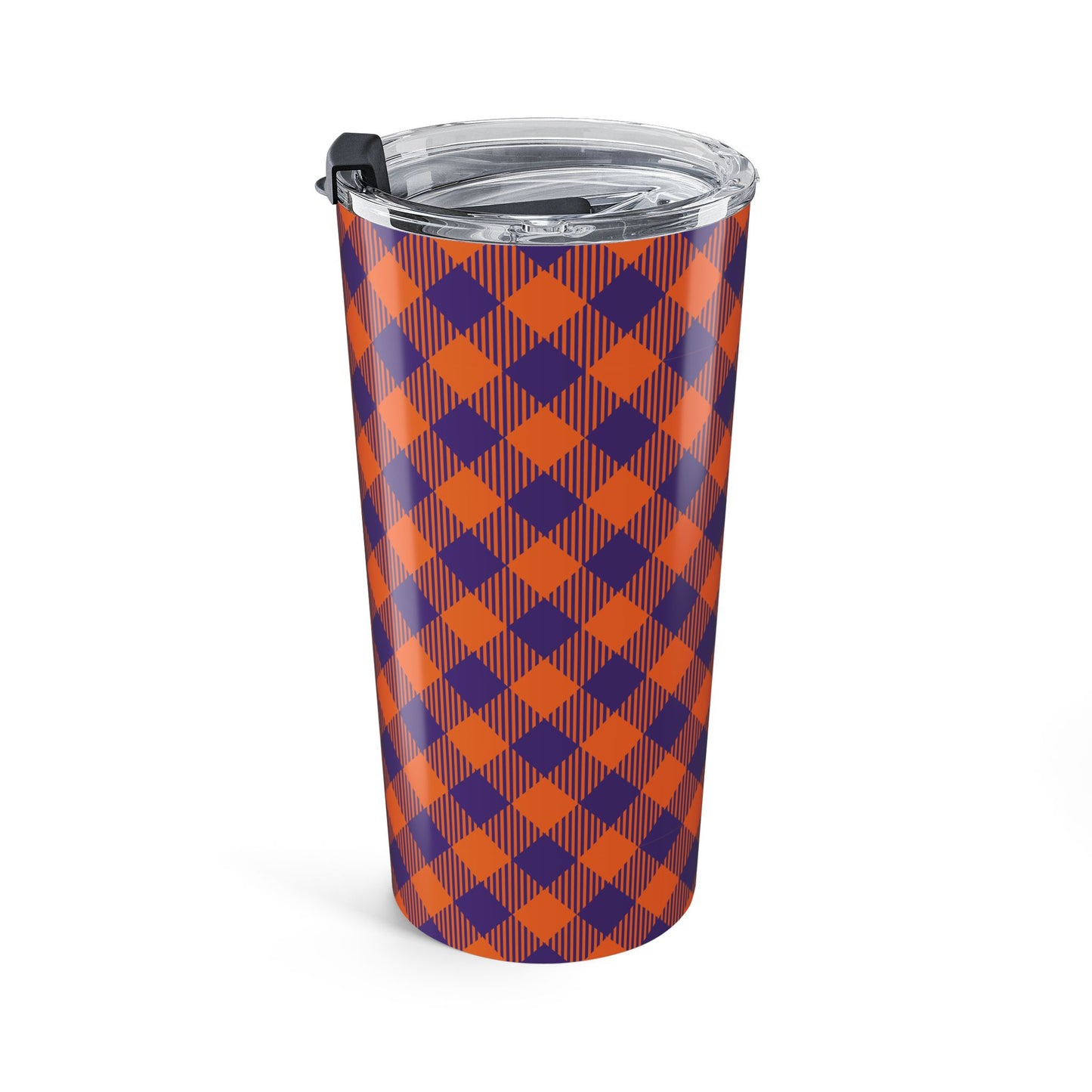 Tumbler | Clemson, South Carolina | Gingham