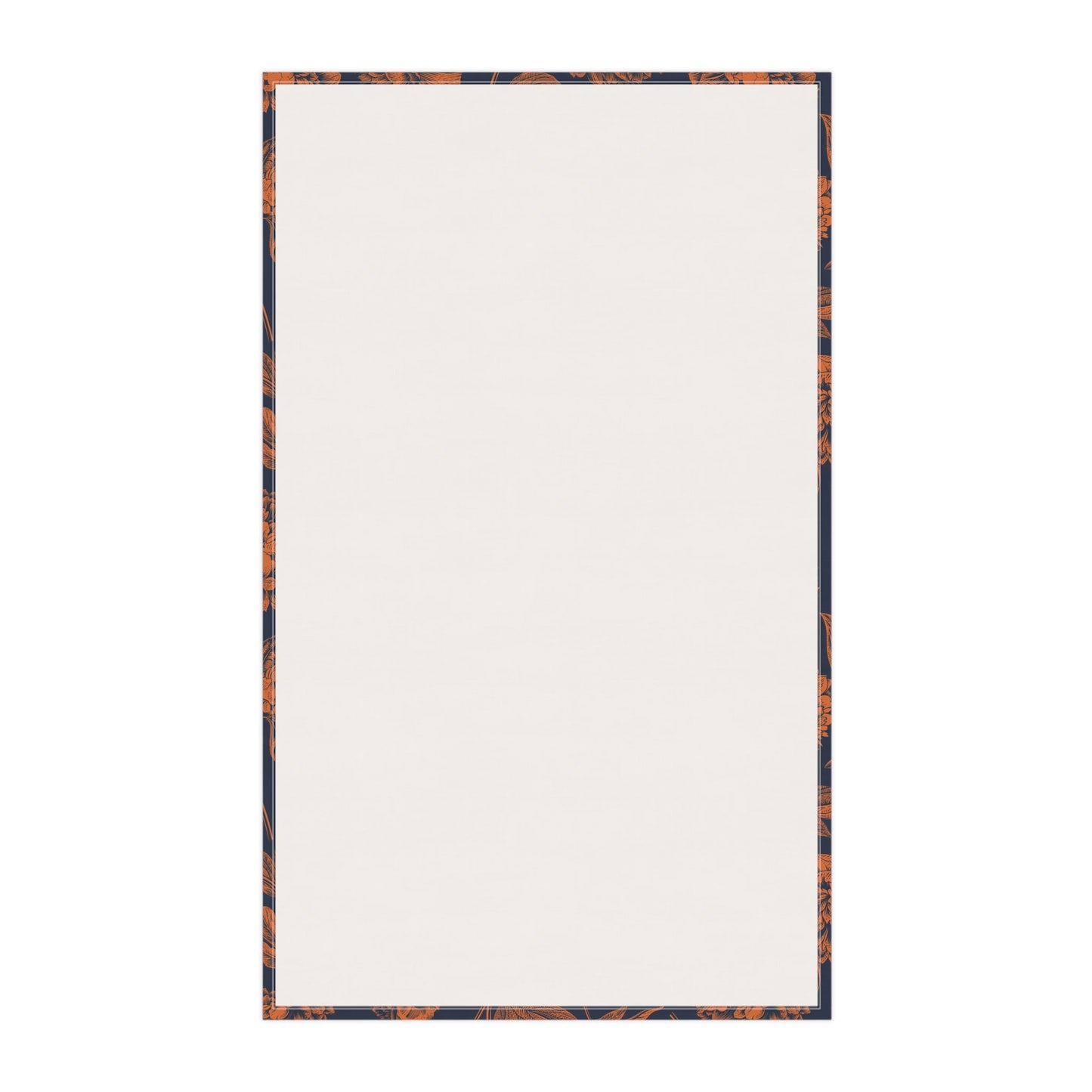 Tea Towels | Orange & Blue | Peony