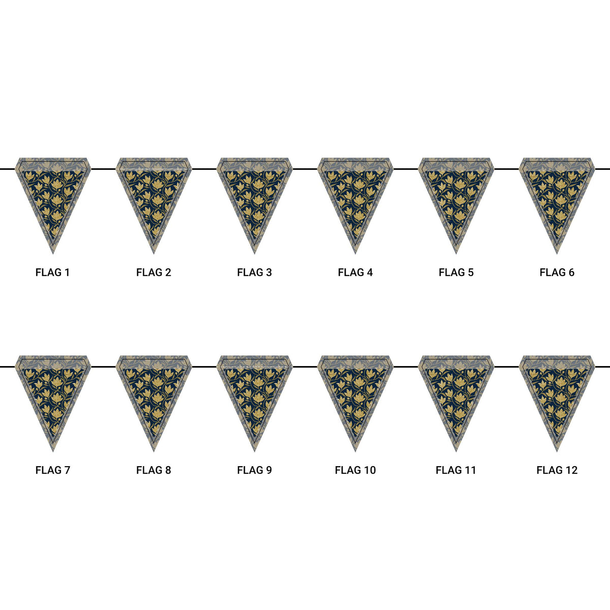 Flag Garland | Notre Dame, Indiana | Magnolia