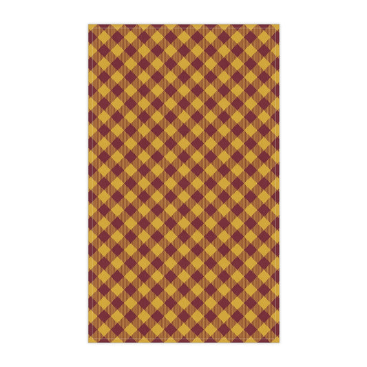 Tea Towels | Red & Yellow | Gingham