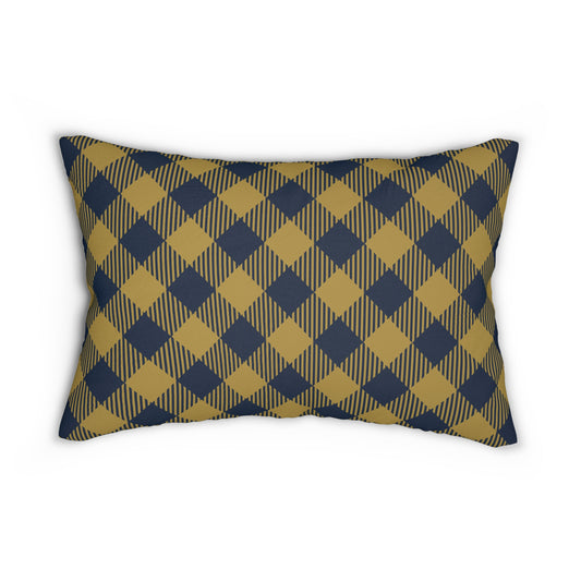 Pillow | Notre Dame, Indiana | Gingham