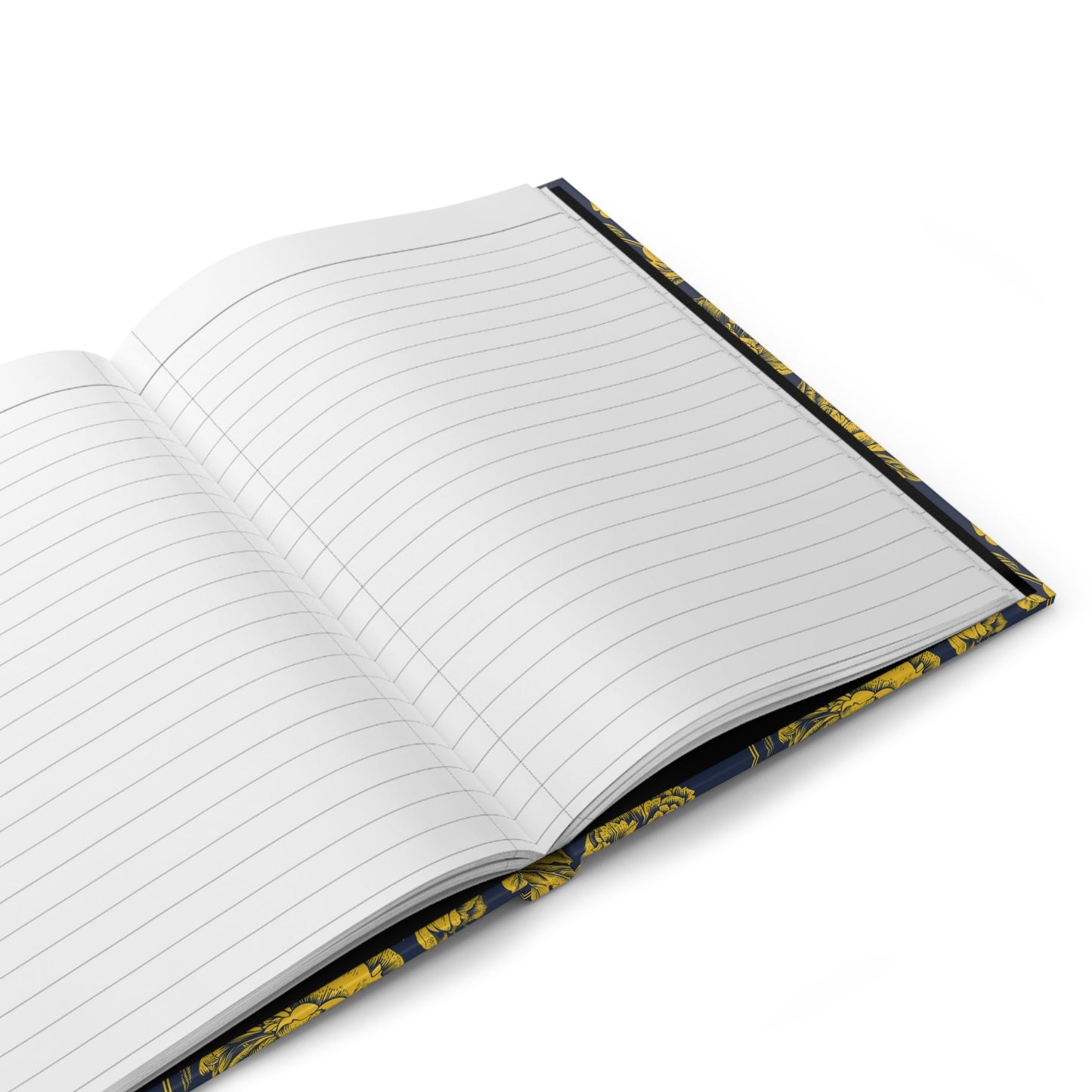 Journal | Yellow & Blue | Peony