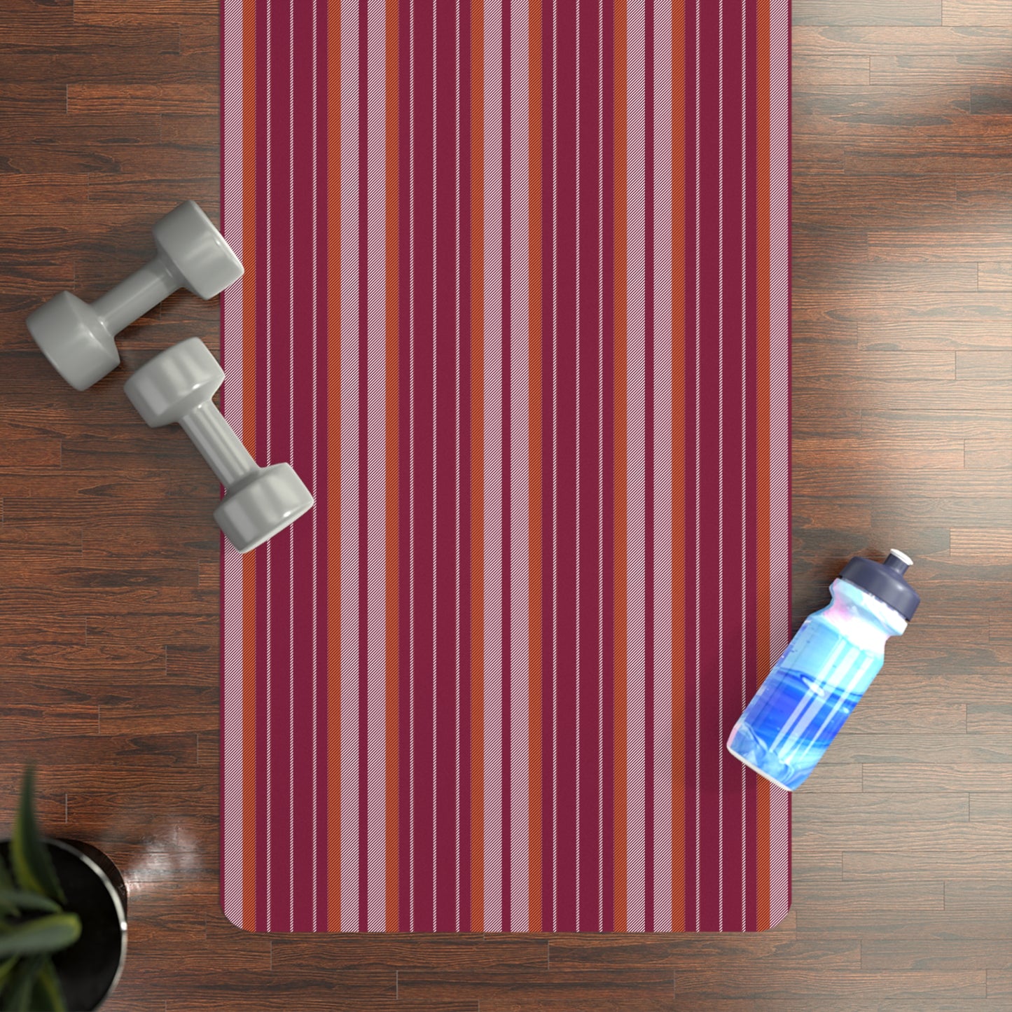 Yoga Mat | Blacksburg, Virginia | Stripe