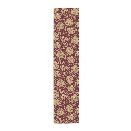 Table Runner | Maroon & Gold | Bellis