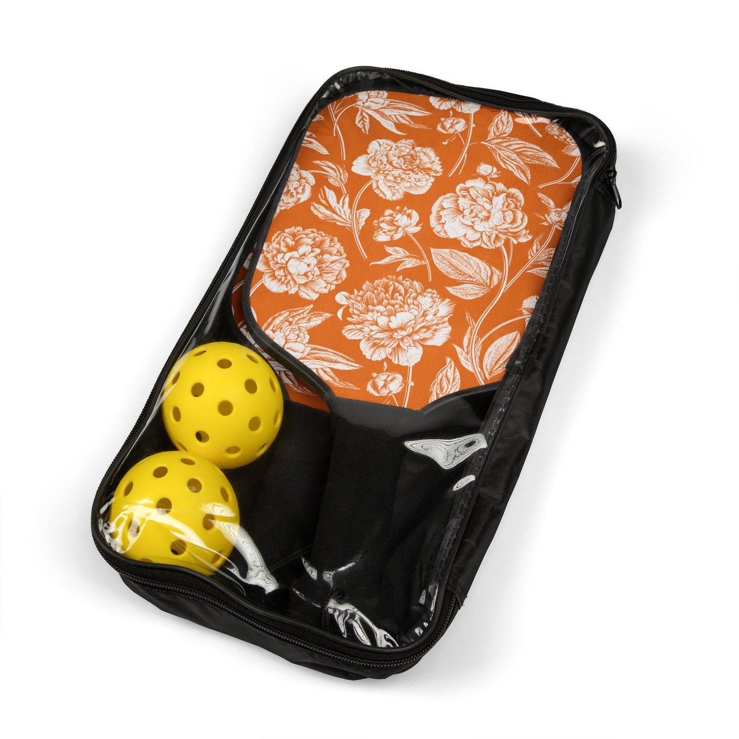 Pickleball Paddle Kit | Orange & White | Peony