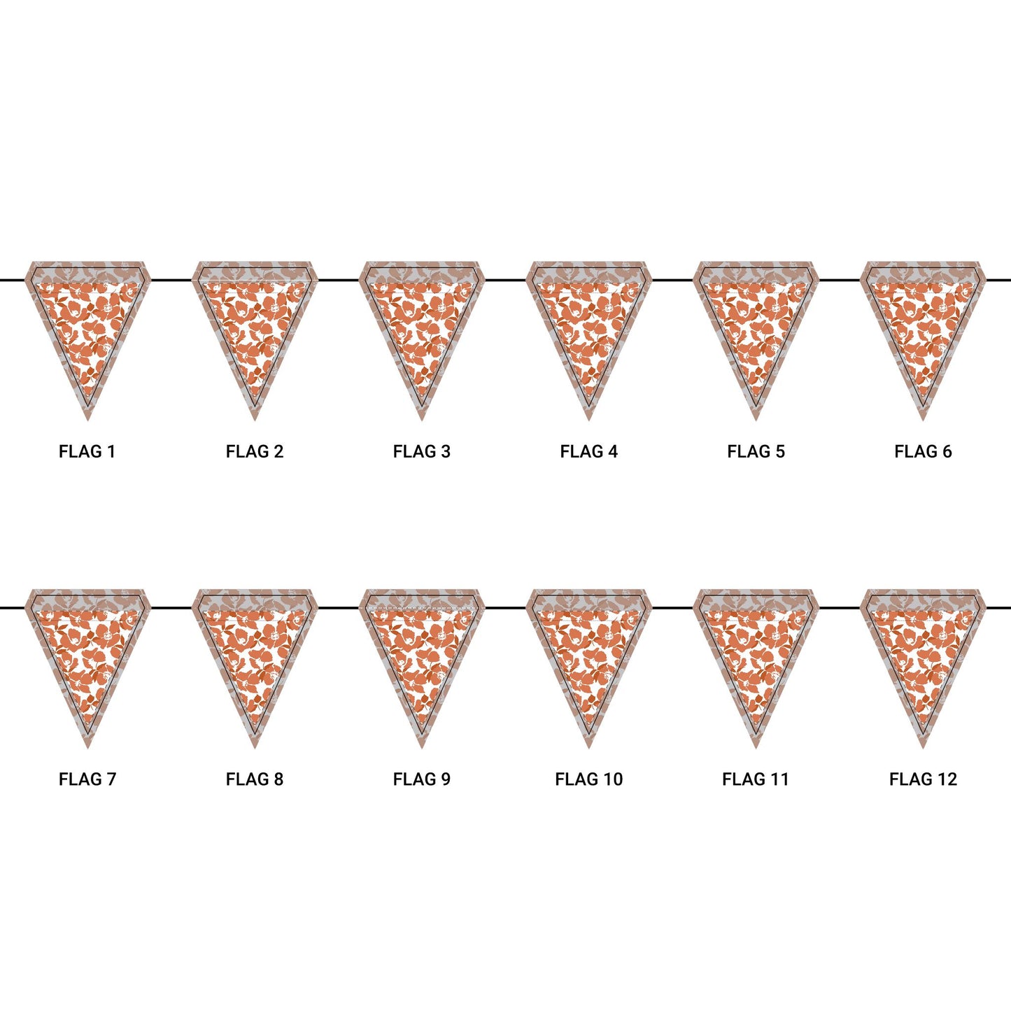 Flag Garland | Austin, Texas | Poppy