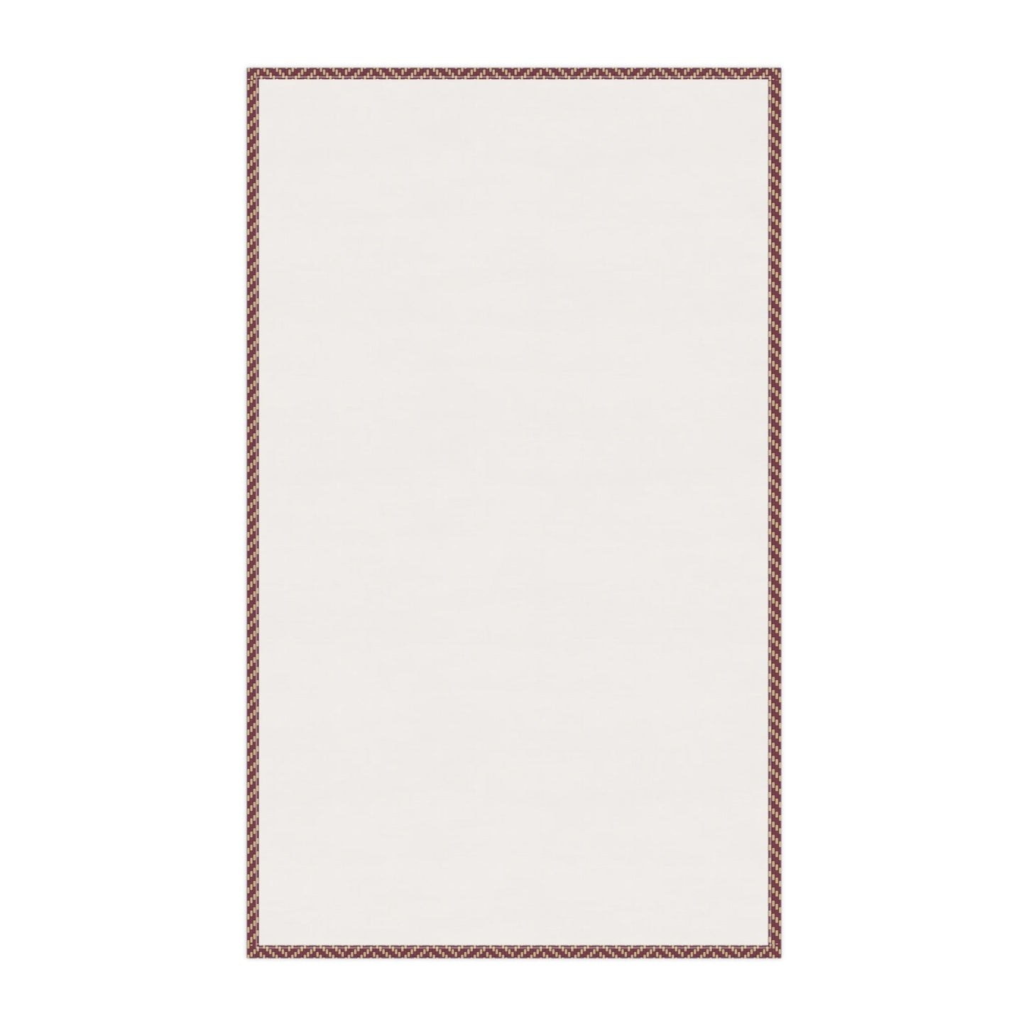 Tea Towels | Maroon & Gold | Herringbone