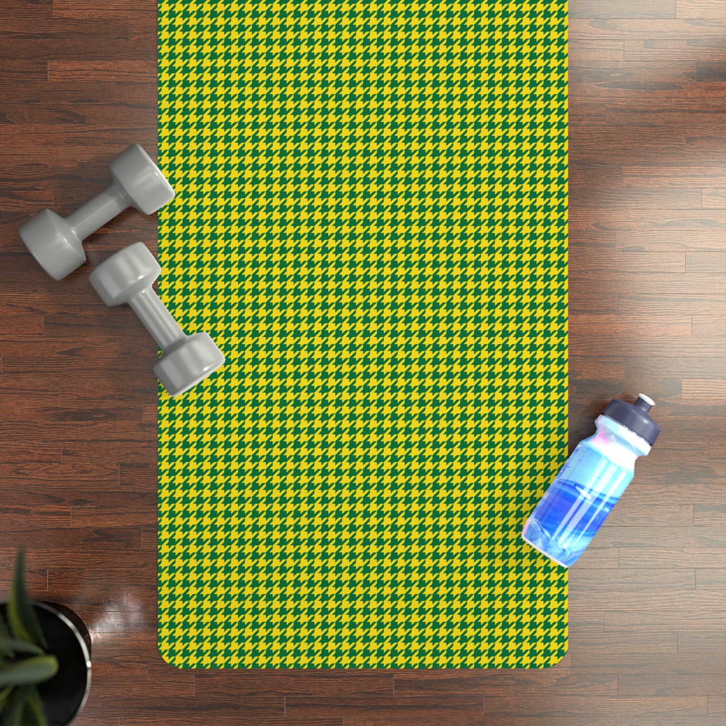 Yoga Mat | Eugene, Oregon | Houndstooth