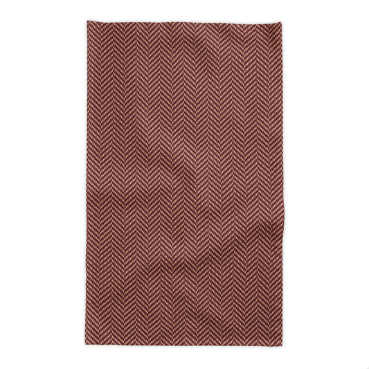 Tablecloth | Maroon & Gold | Herringbone
