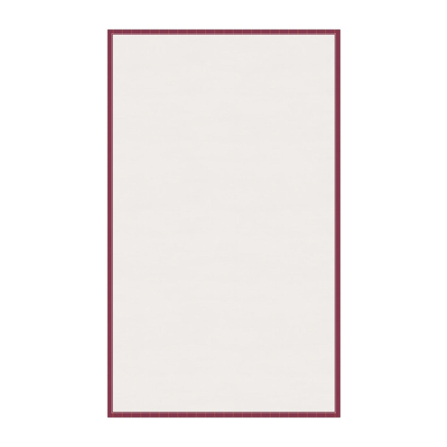 Tea Towels | Maroon & Orange | Pinstripe