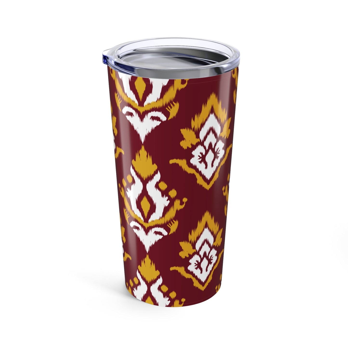 Tumbler | Red & Yellow | Ikat