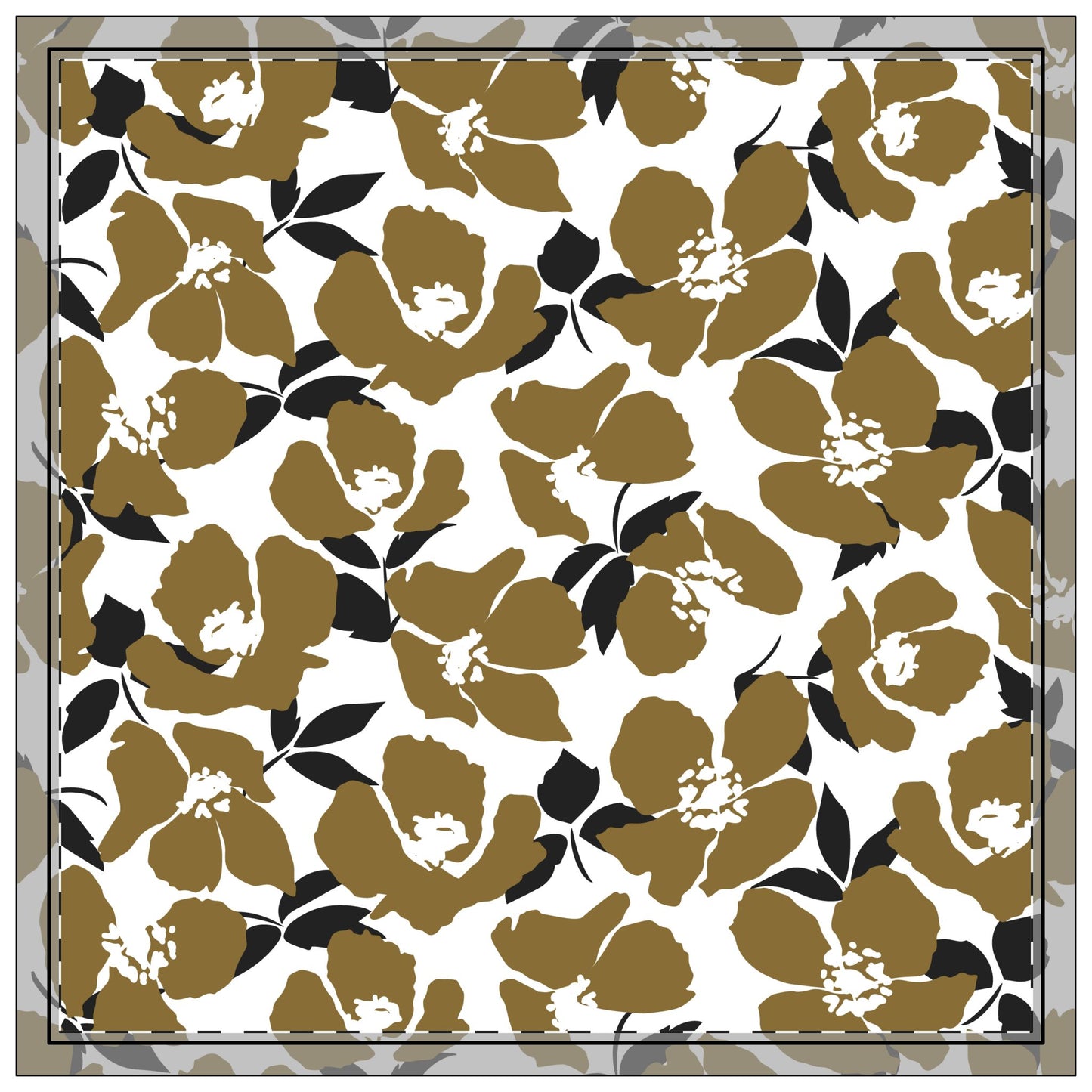 Napkin 4-set | Winston Salem, North Carolina | Poppy