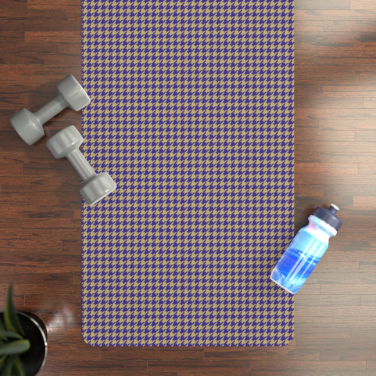 Yoga Mat | Harrisonburg, Virginia | Houndstooth