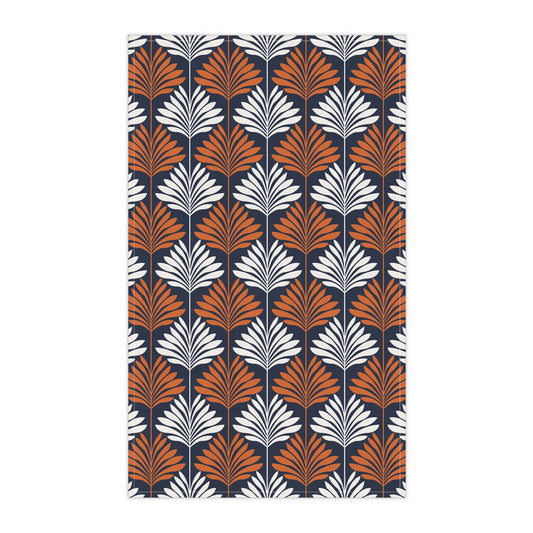 Tea Towels | Orange & Blue | Deco