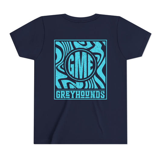 Youth Tee | Greyhounds | Teal Skater