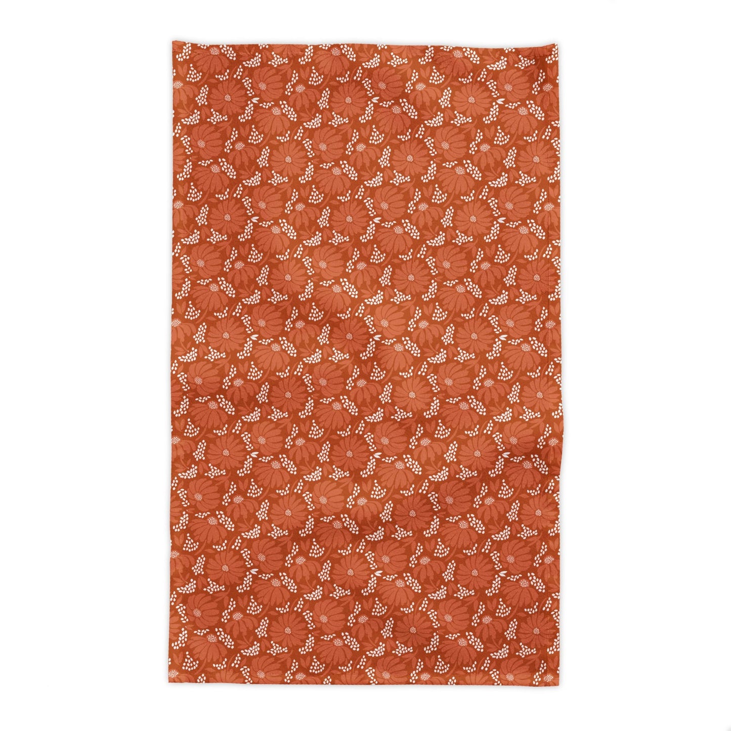Tablecloth | Dark Orange & White | Bellis