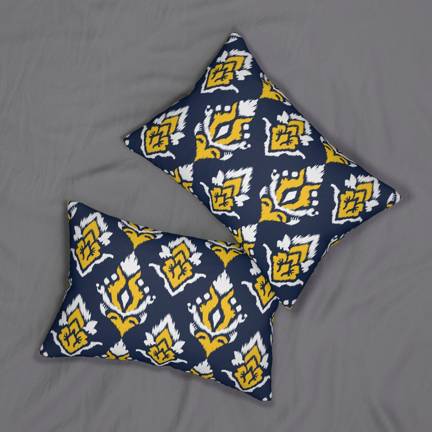 Pillow | Yellow & Blue | Ikat