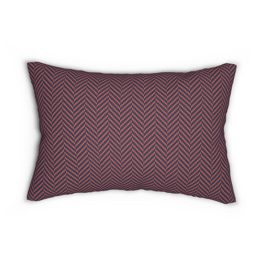 Lumbar Pillow | Charlottesville, Virginia | Herringbone