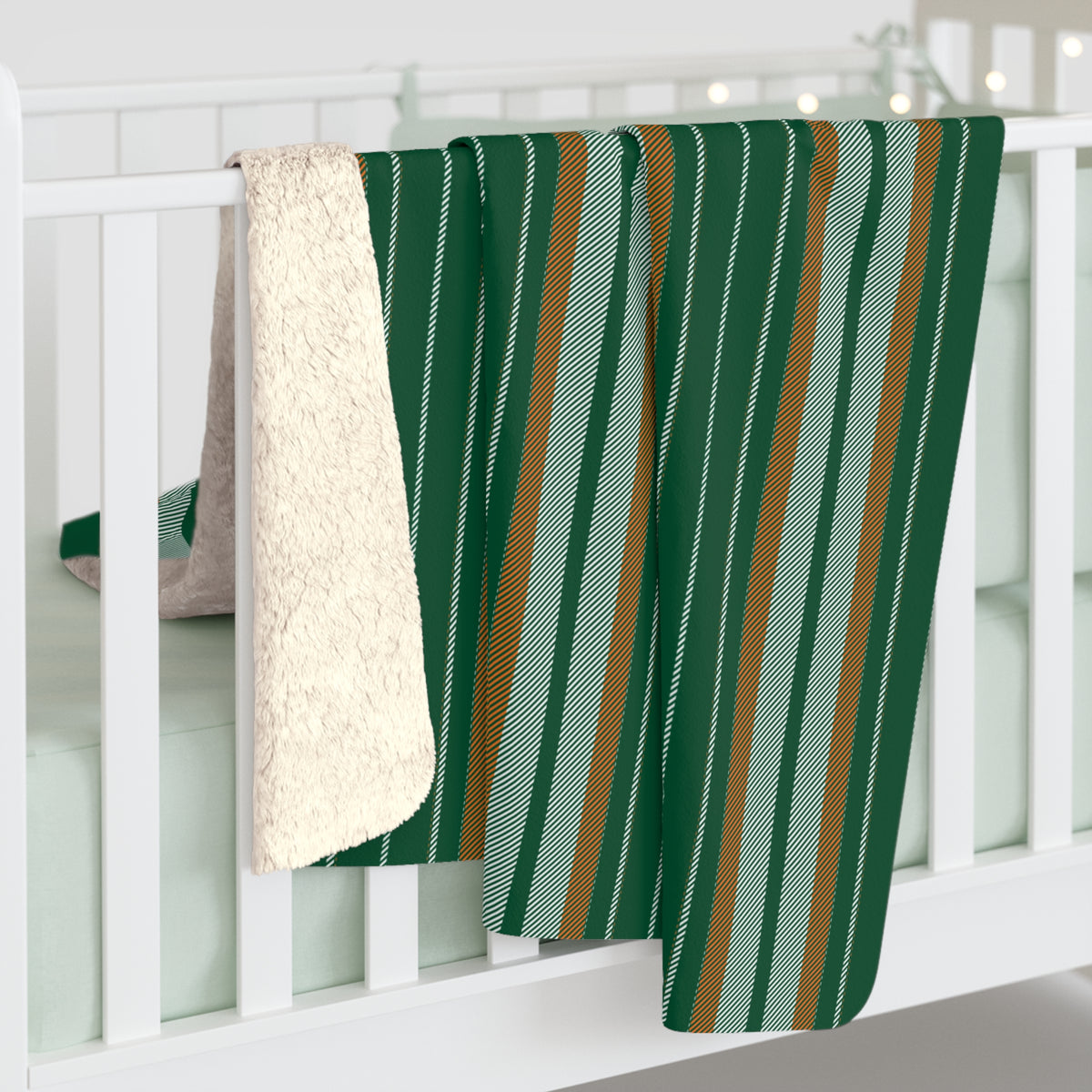 Sherpa Blanket | Miami, Florida | Stripe