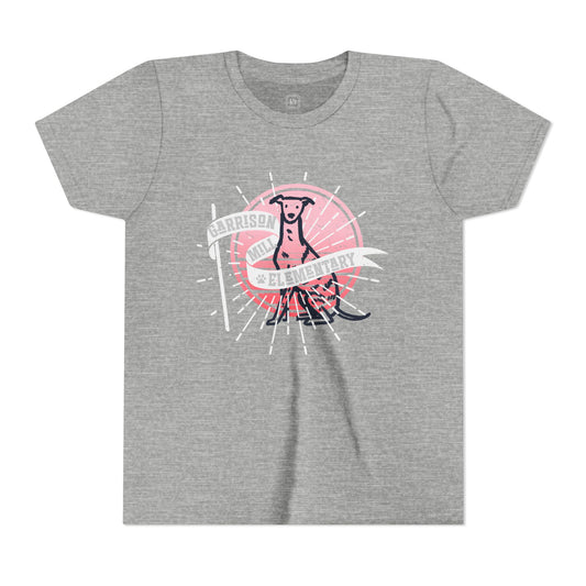 Youth Tee | Greyhounds | Pink Burst