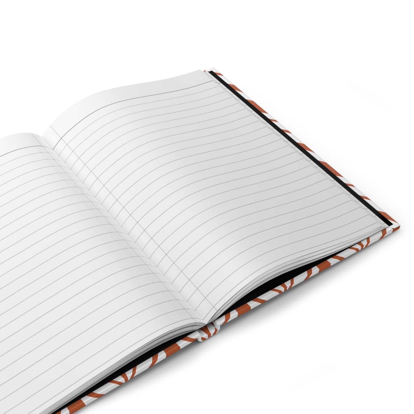 Journal | Dark Orange & White | Palm