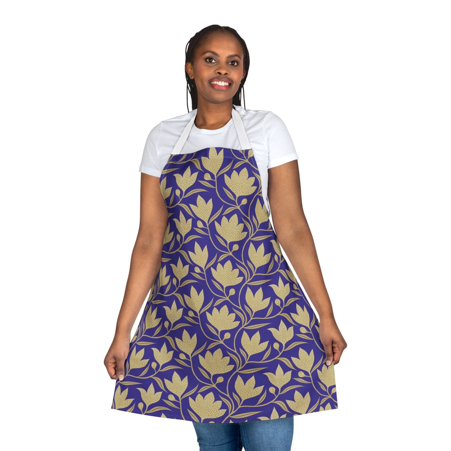 Apron | Purple & Gold | Magnolia