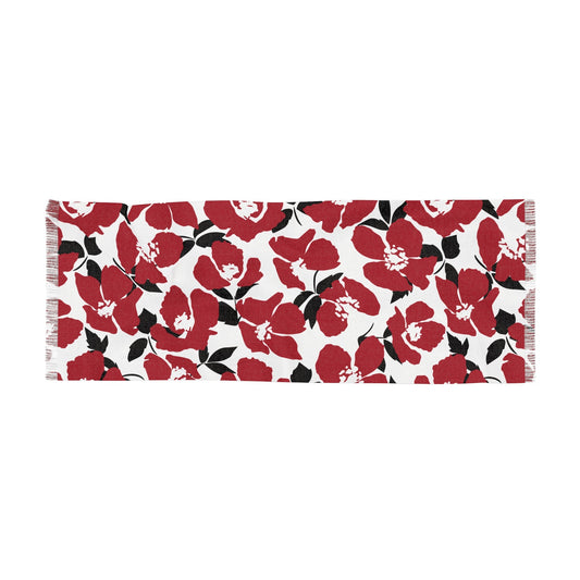 Scarf | Red & Black | Poppy