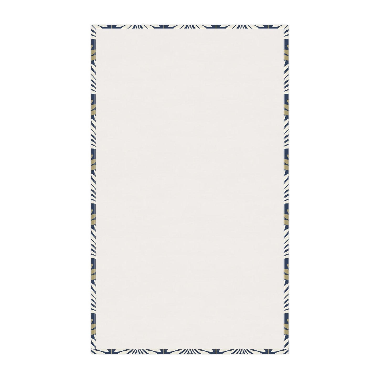 Tea Towel | Blue & Gold | Deco