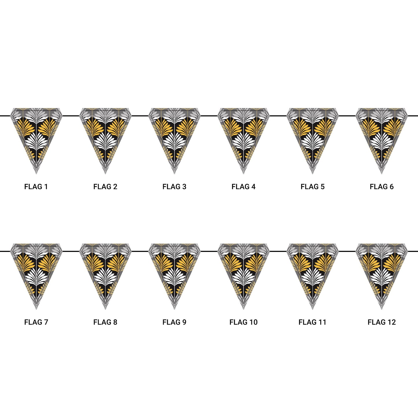 Flag Garland | Kennesaw, Georgia | Deco