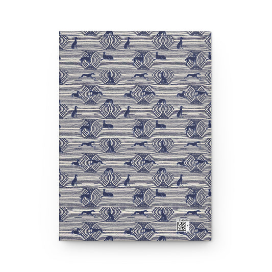 Monogram Journal | Greyhounds | Blue Track
