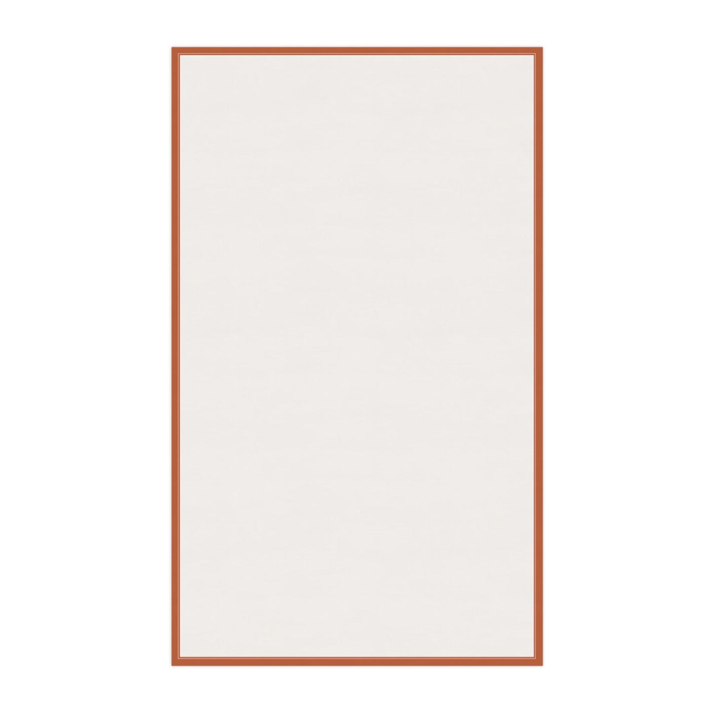 Tea Towels | Dark Orange & White | Dark