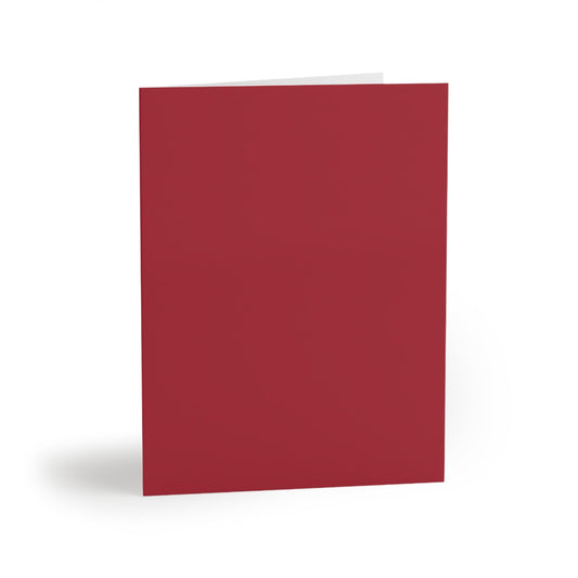 Notecards | Red & Gray | Dark