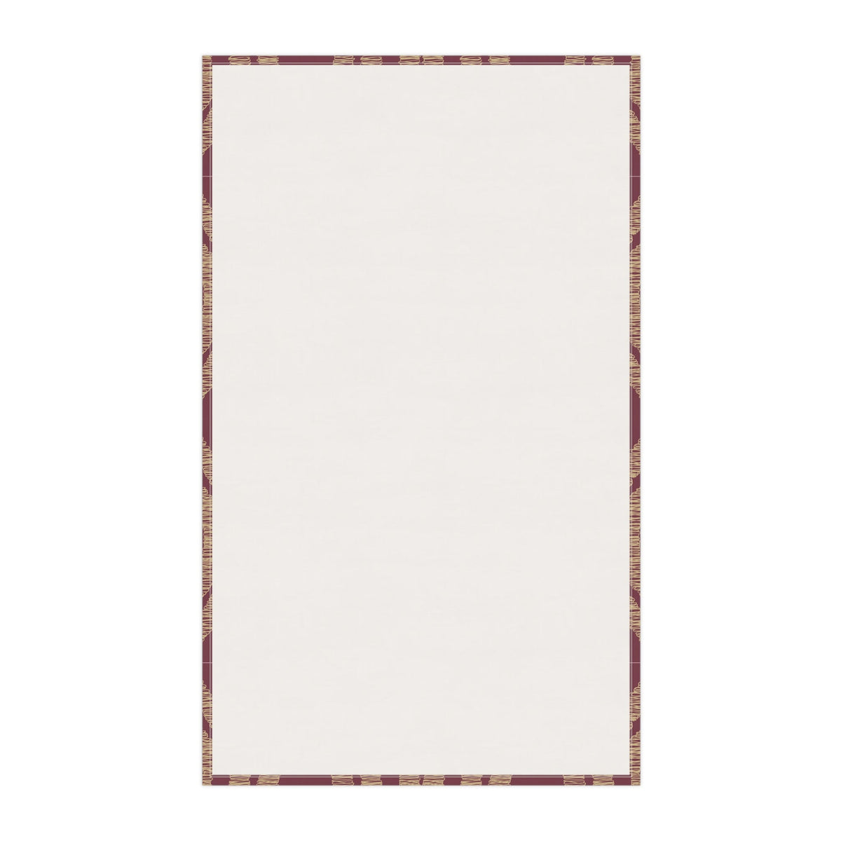 Tea Towels | Maroon & Gold | Ogee