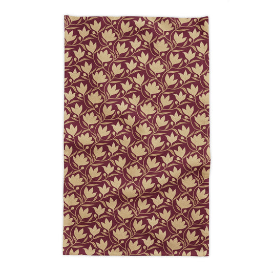Tablecloth | Maroon & Gold | Magnolia