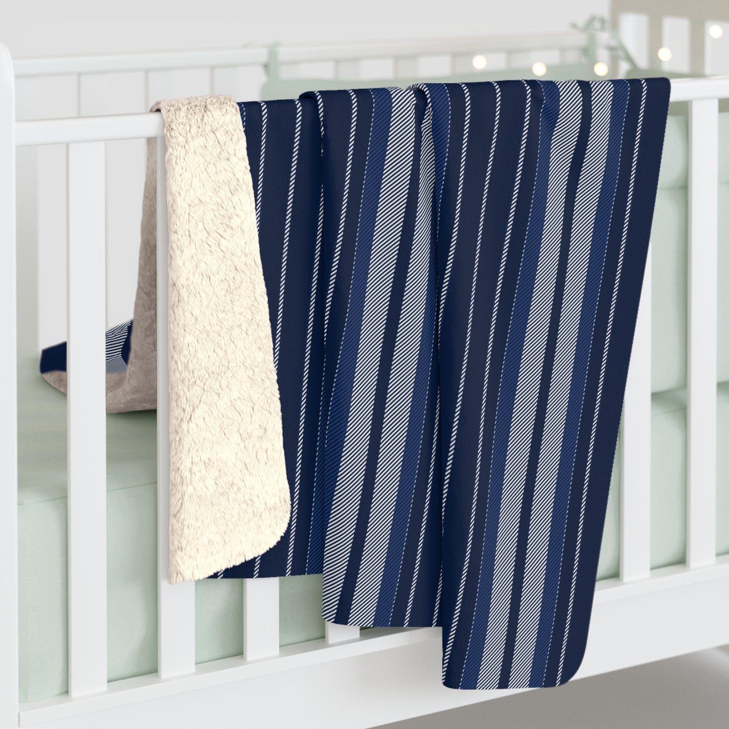 Sherpa Blanket | State College, Pennsylvania | Stripe