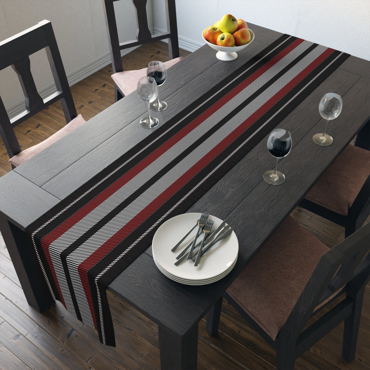 Table Runner | Salt Lake City, Utah | Stripe