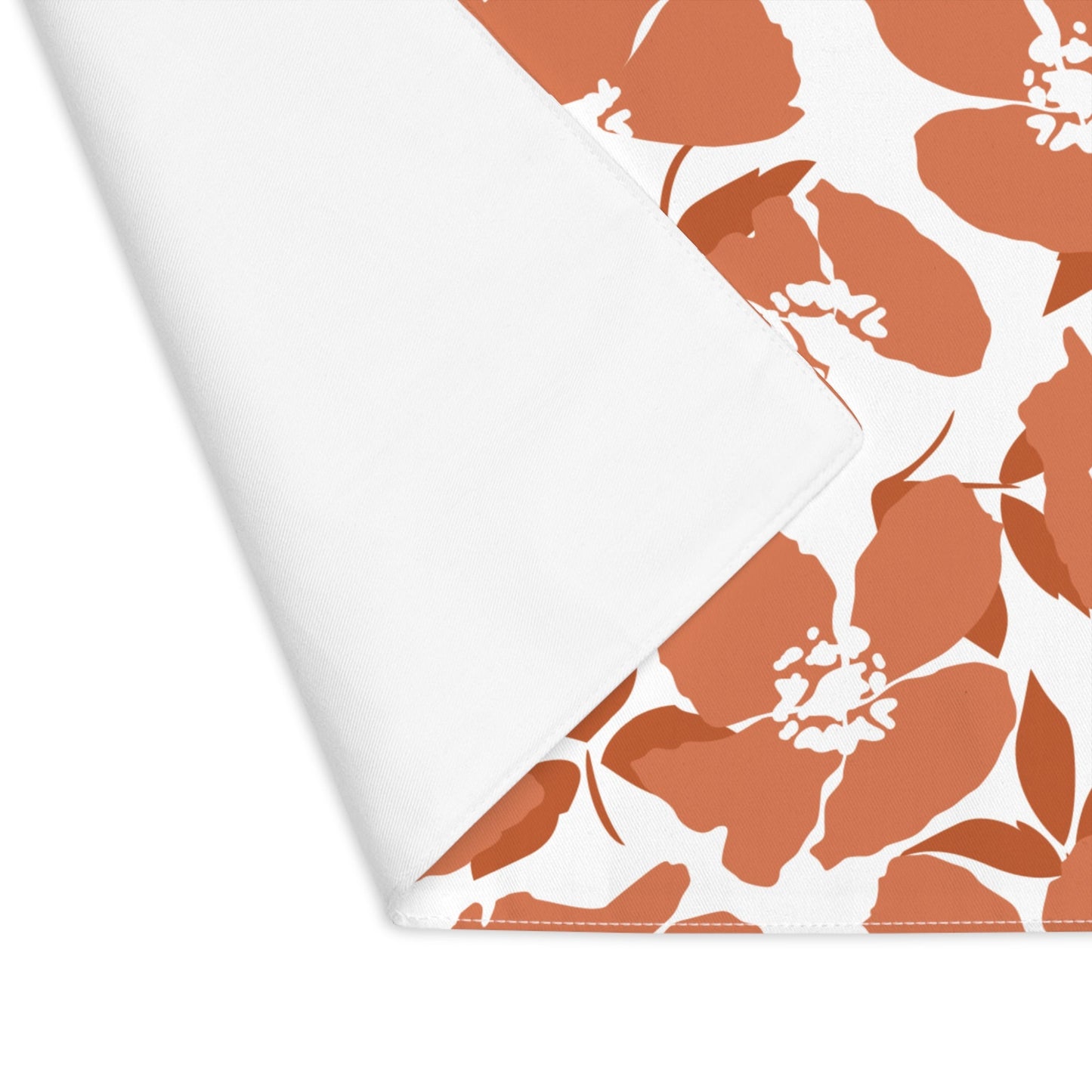 Placemat | Dark Orange & White | Poppy