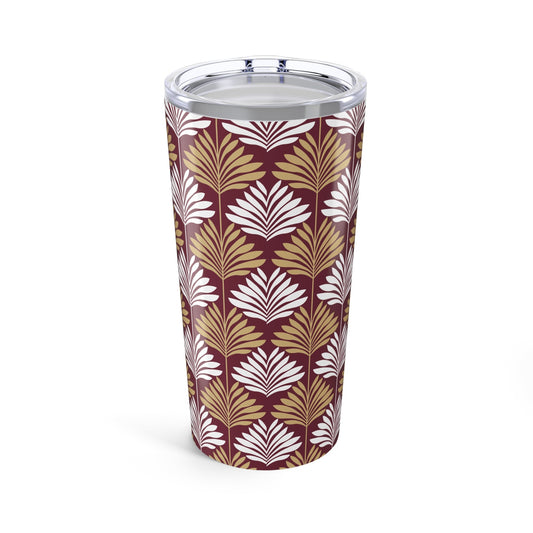 Tumbler | Maroon & Gold | Deco