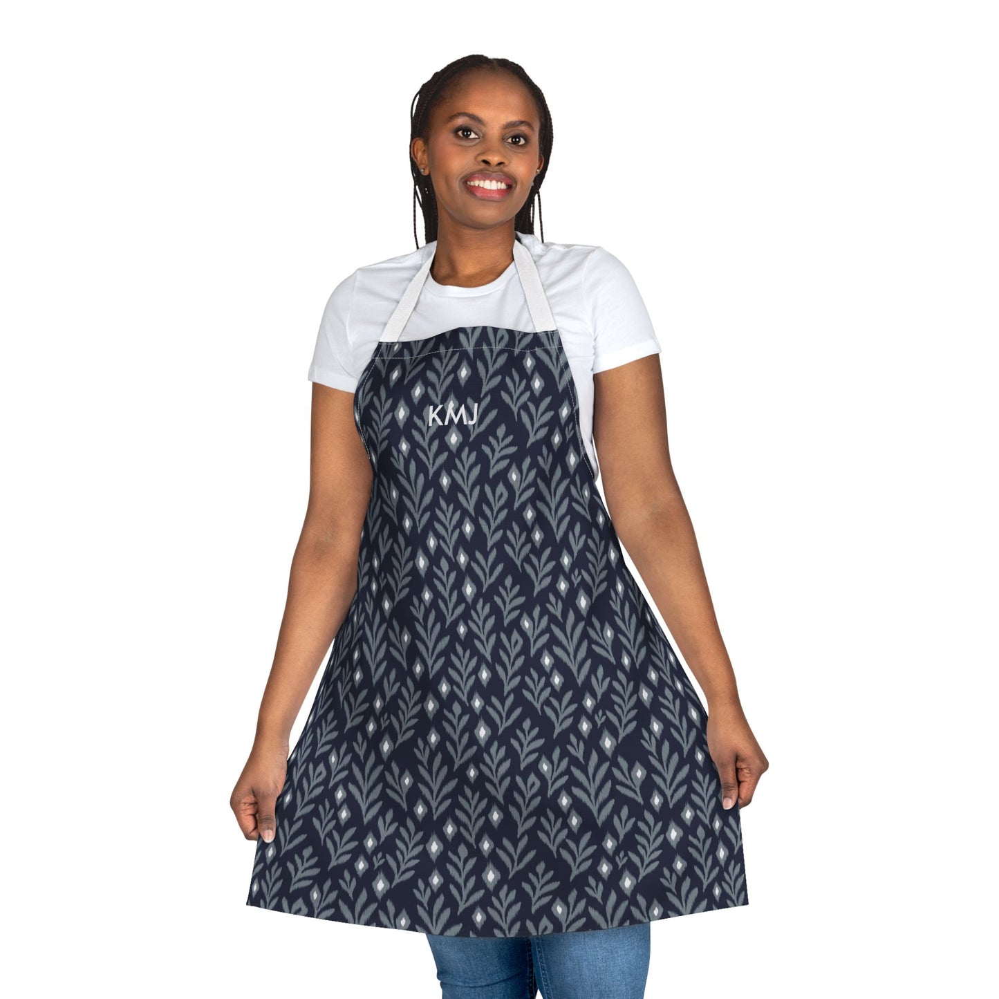 Apron - Personalized | Navy & White | Laurel