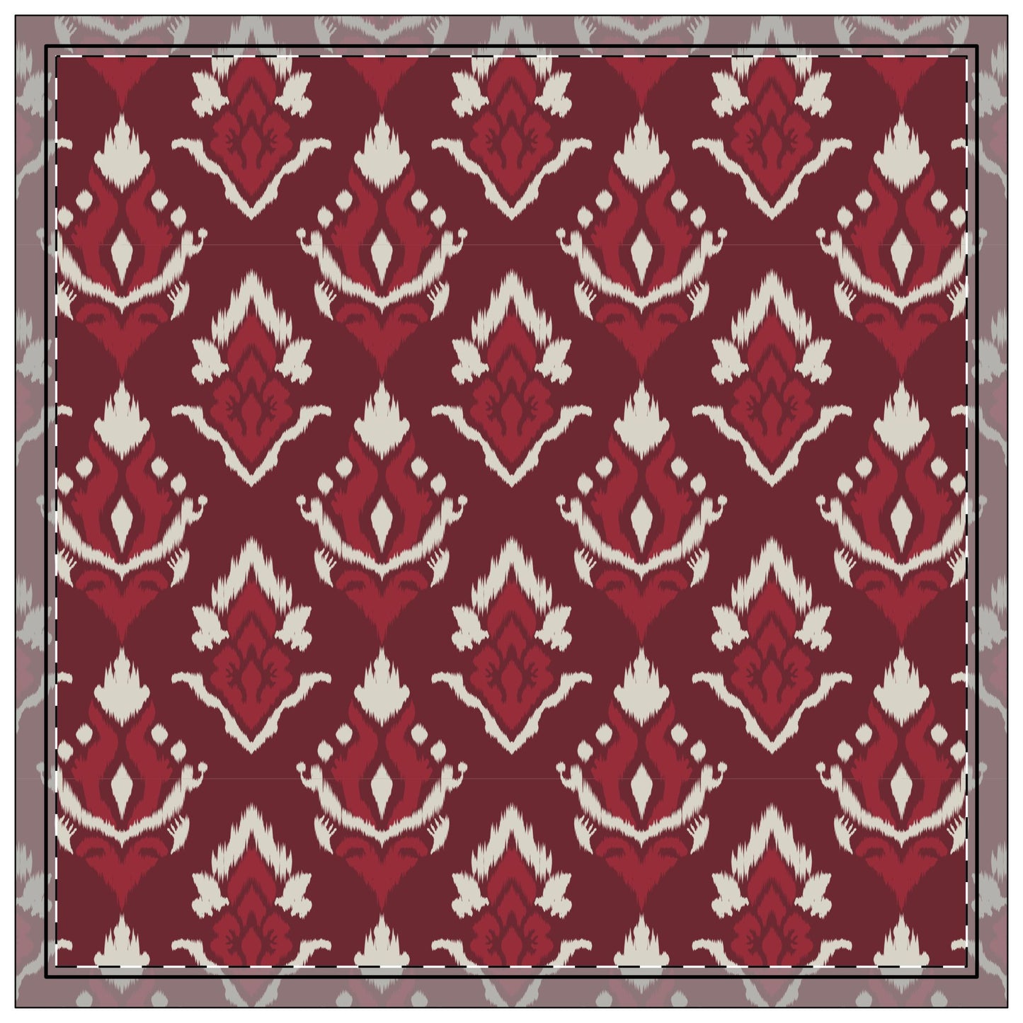 Napkin 4-set | Tuscaloosa, Alabama | Ikat