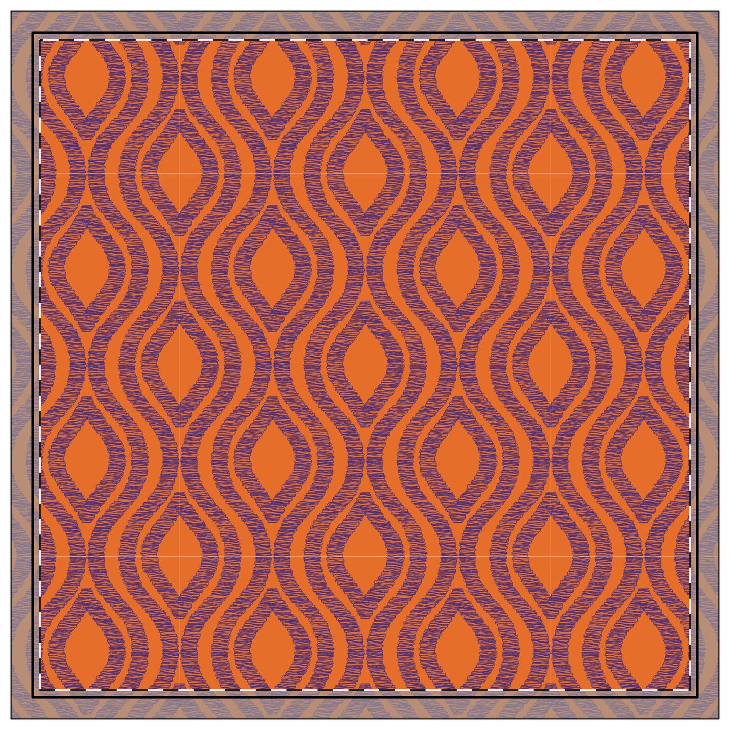 Napkin 4-set | Clemson, South Carolina | Ogee