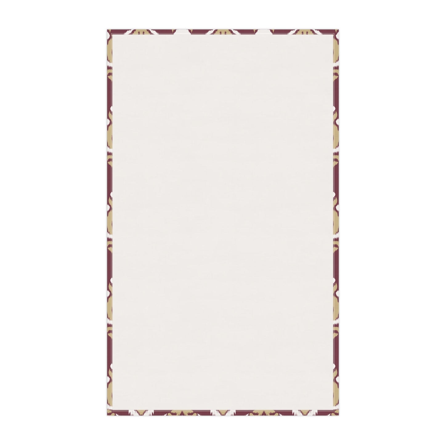 Tea Towels | Maroon & Gold | Ikat