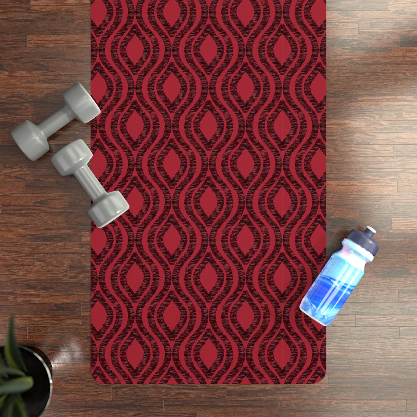 Yoga Mat | Red & Black | Ogee
