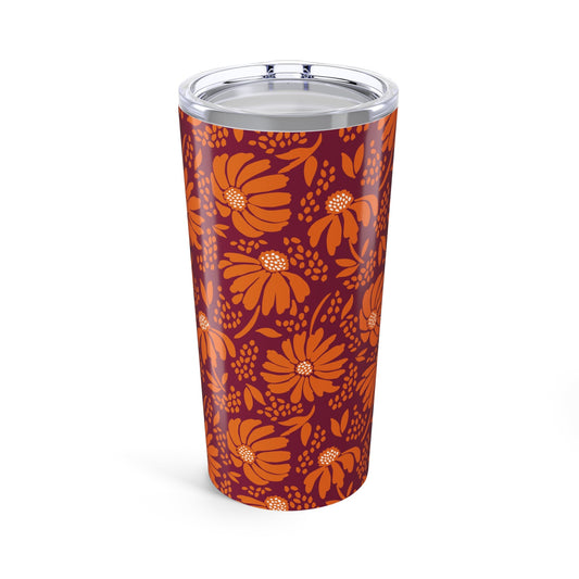 Tumbler | Maroon & Orange | Bellis