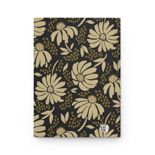 Hardcover Journal | Black & Gold | Bellis