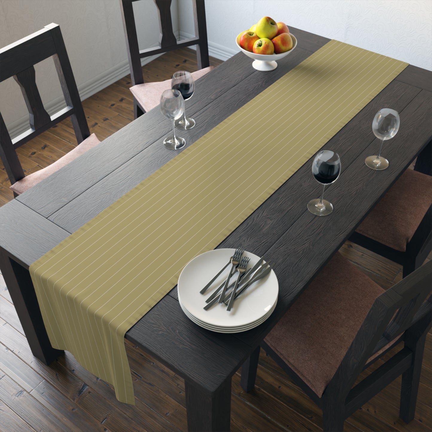 Table Runner | Atlanta, Georgia | Pinstripe