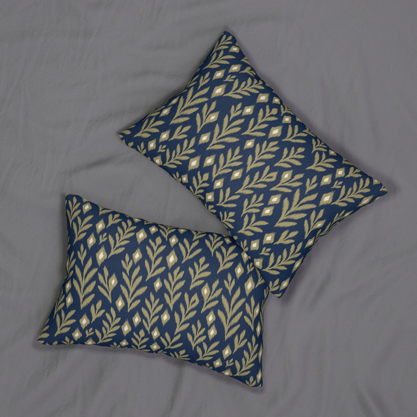 Pillow | Blue & Gold | Laurel