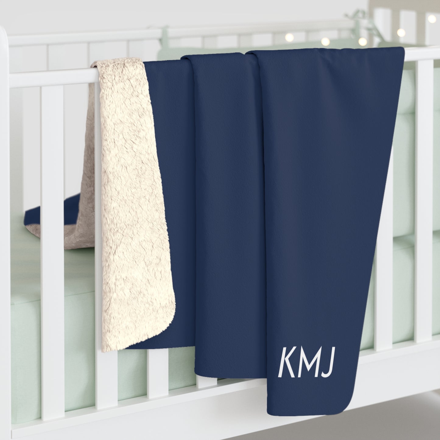 Sherpa Fleece Blanket- Personalized | Charlottesville, Virginia | Dark