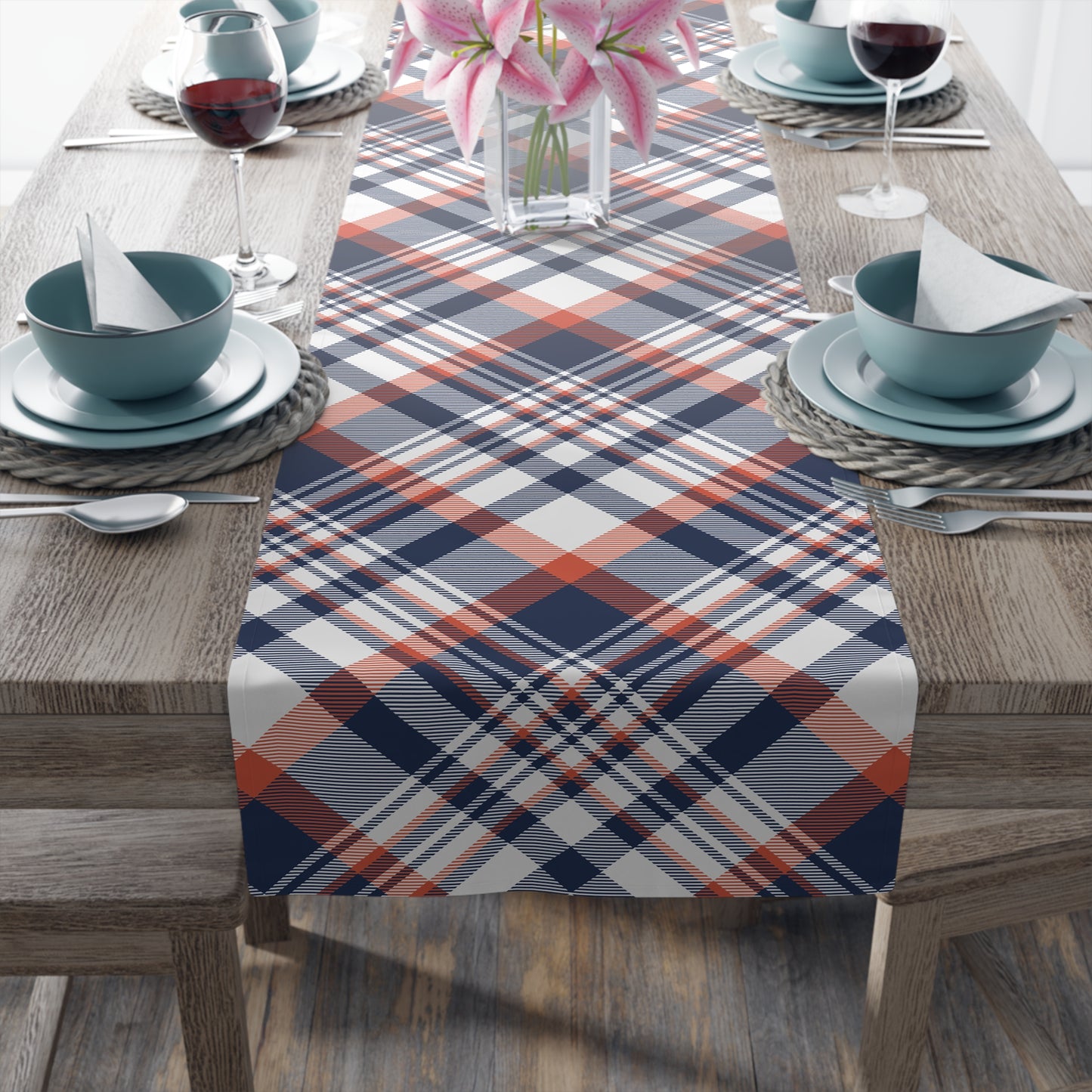 Table Runner | Charlottesville, VA | Tartan