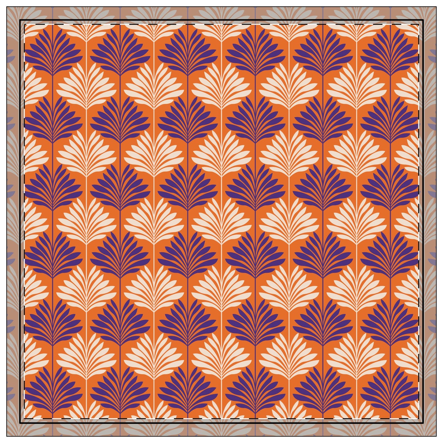 Napkin 4-set | Clemson, South Carolina | Deco